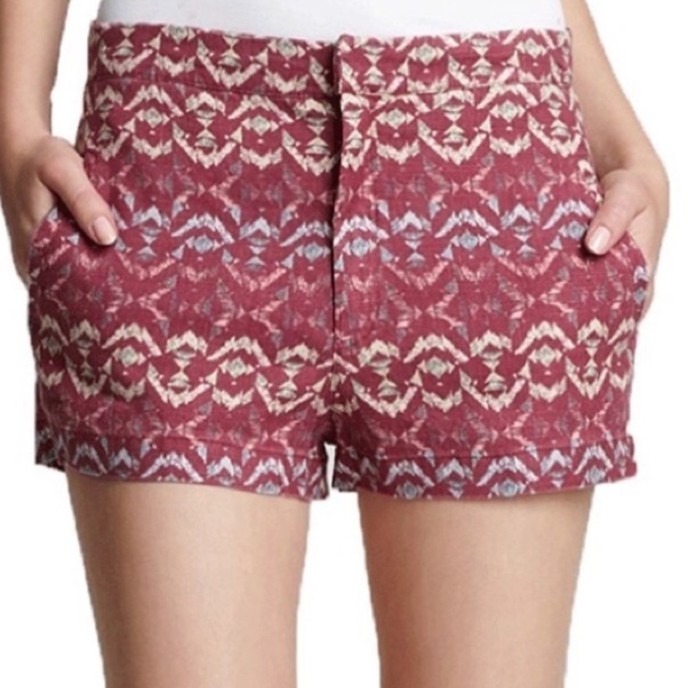 Free People Aztec Wild Plum Shorts